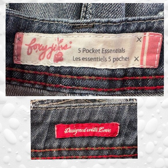 🦊 Foxy Jeans Capris — Vintage Y2K Size 9 - Picture 7 of 12